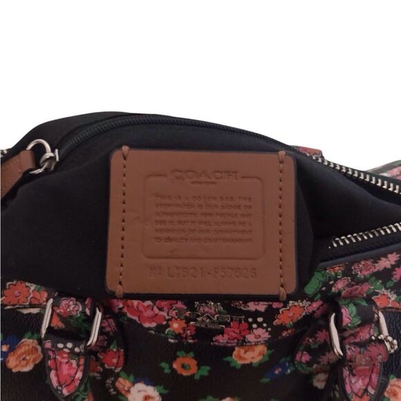 3 Piece / Coach Bennett Mini Floral Print Coated Canvas Satchel Set - Picture 8 of 13